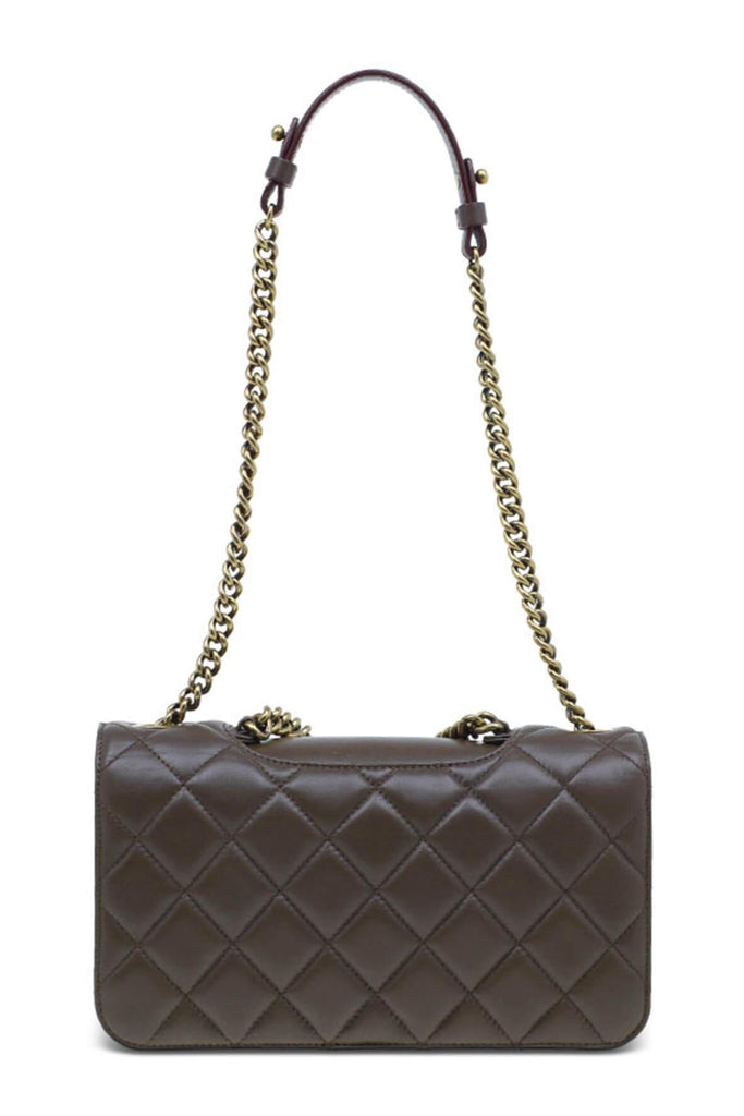 Small Perfect Edge Bag Dark Brown - Chanel