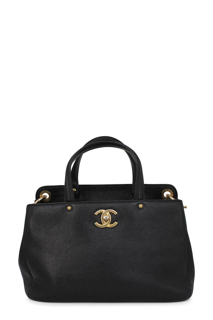 Small Shopping Tote Black - CHANEL