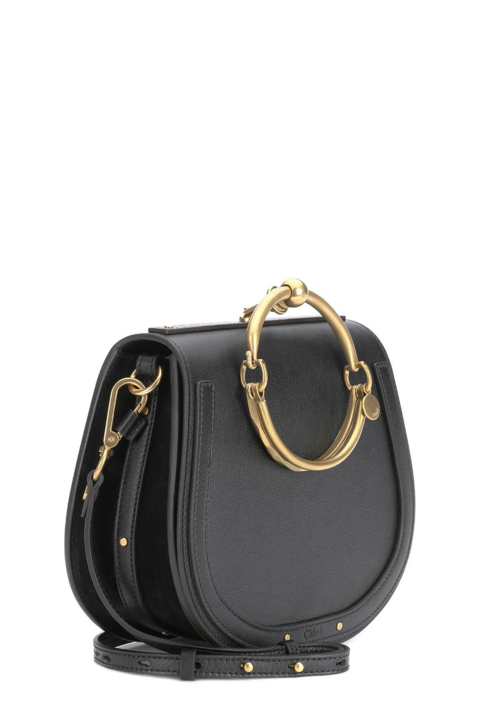 Medium Nile Bracelet Bag Black - Chloe