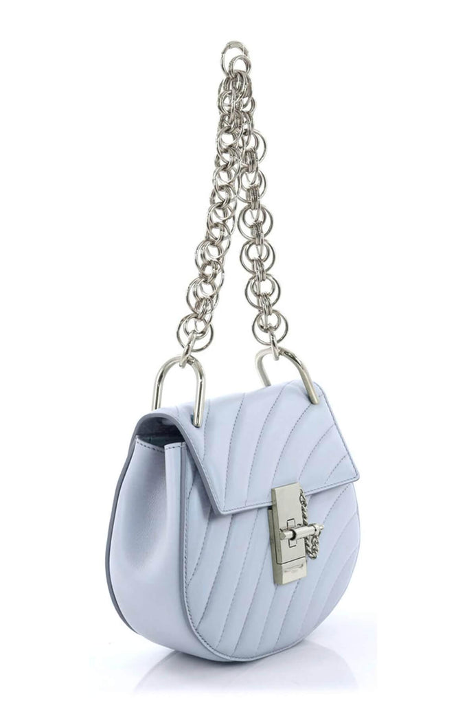 Mini Drew Bijou Bag Blue Grey - CHLOE