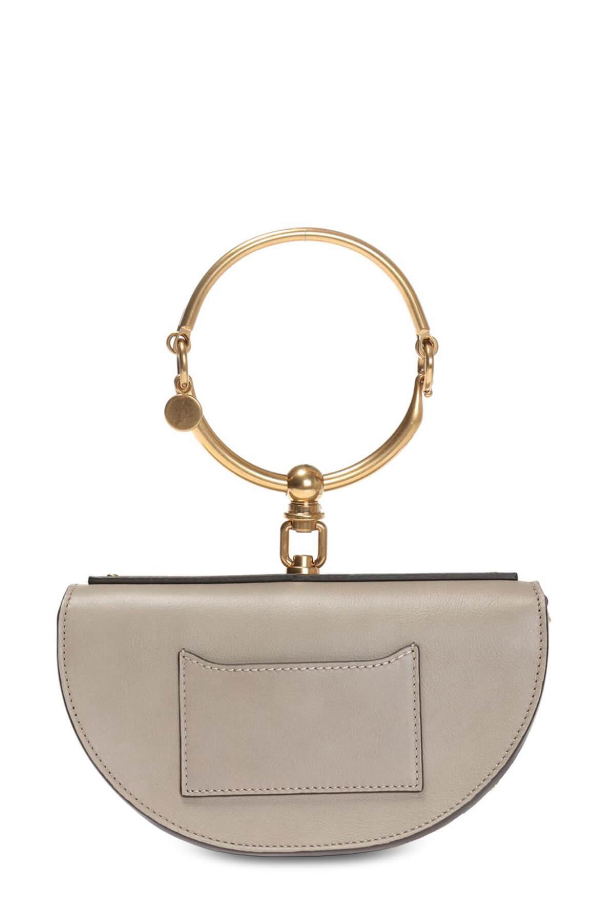 Chloe Nile Bracelet Bag Large in Grey
