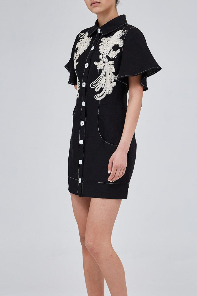 Fundamental Short Sleeves Dress - C/Meo Collective