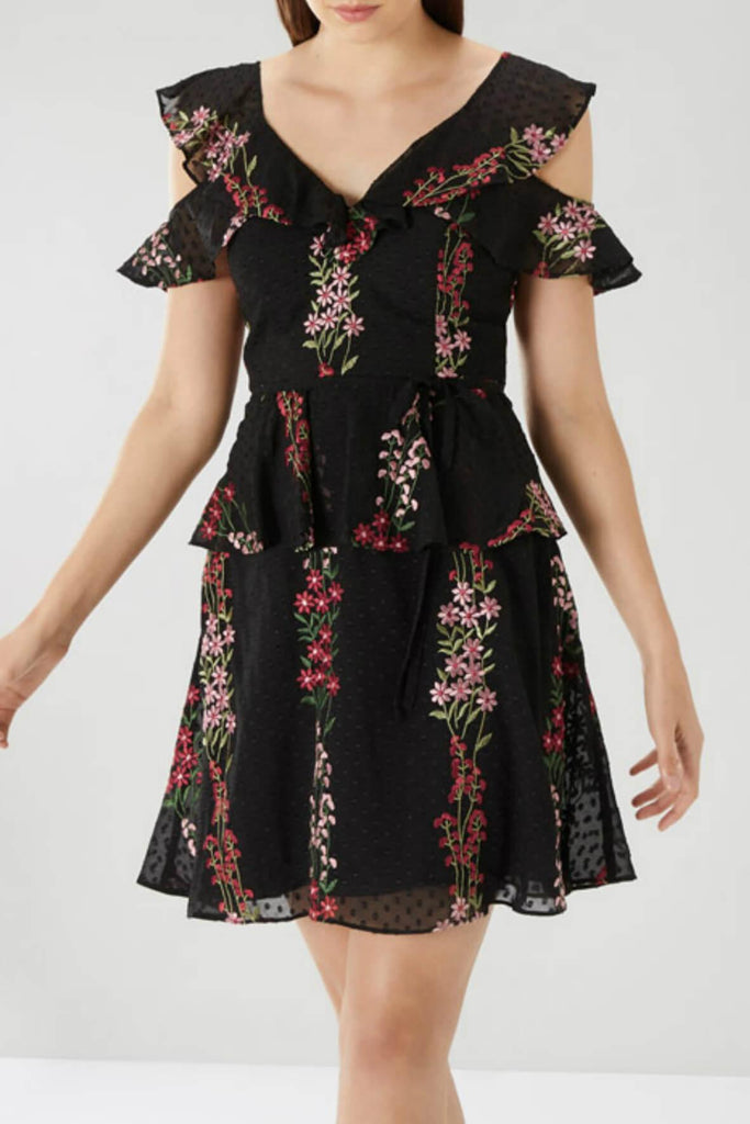 Delilah Embroidered Dress - Coast