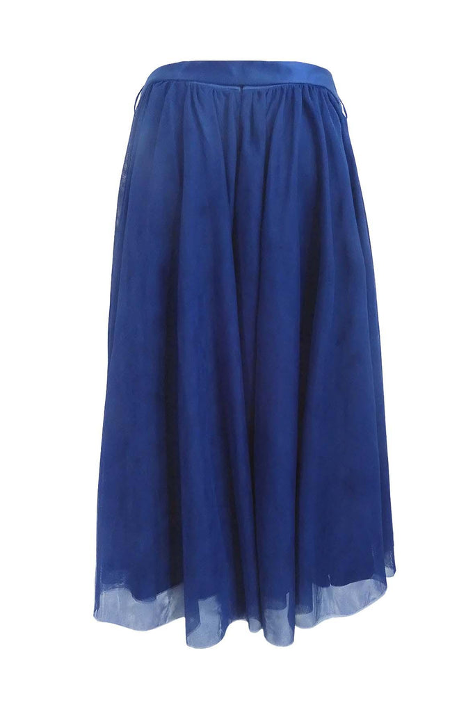 Dark Blue Long Ballerina Skirt - Alannah Hill