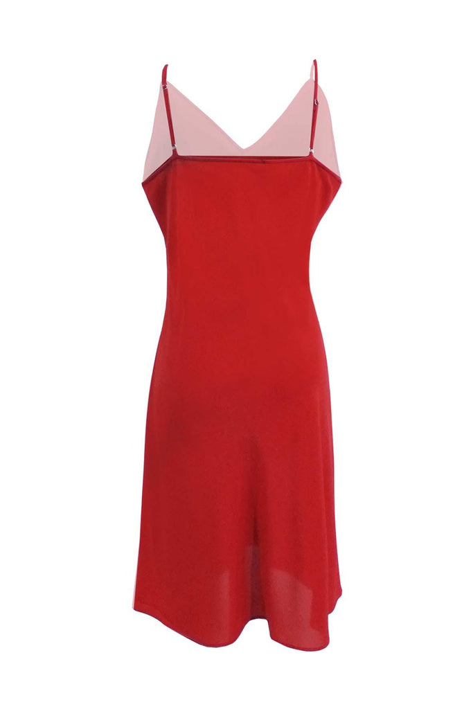 Sleeveless Red Midi Dress - Diane Von Furstenberg