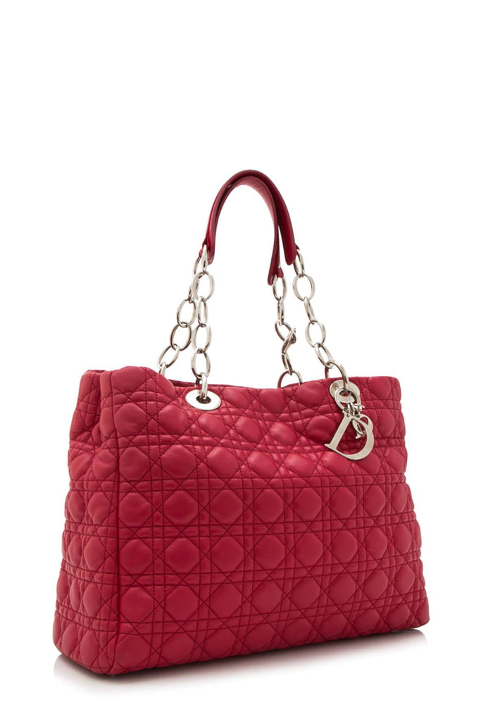 Cannage Shopping Tote Pink - DIOR