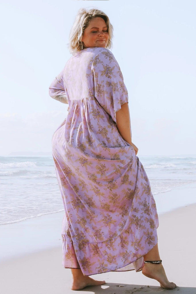 Love Story Maxi Dress in Lilac - Dreamers & Drifters