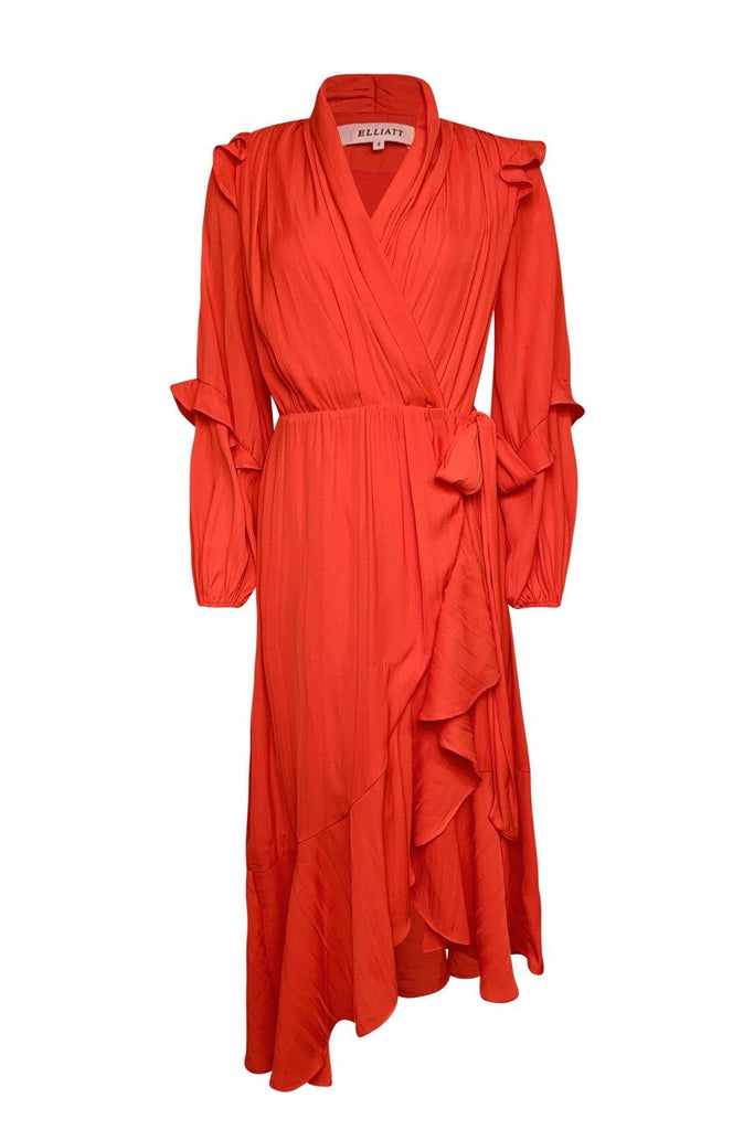 Wrap Asymmetrical Dress - Elliatt