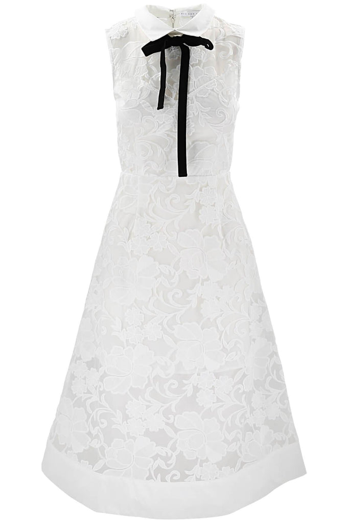 Lace Sleeveless Dress With Collar - Endless Rose