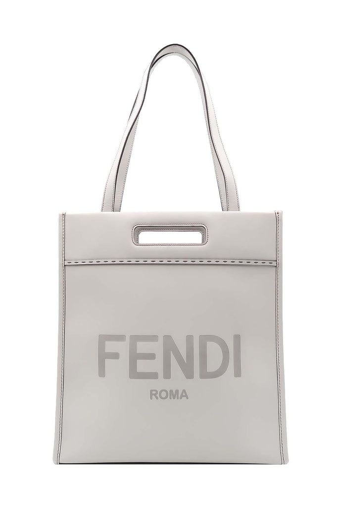 Signature Shopping Bag Grey - Fendi