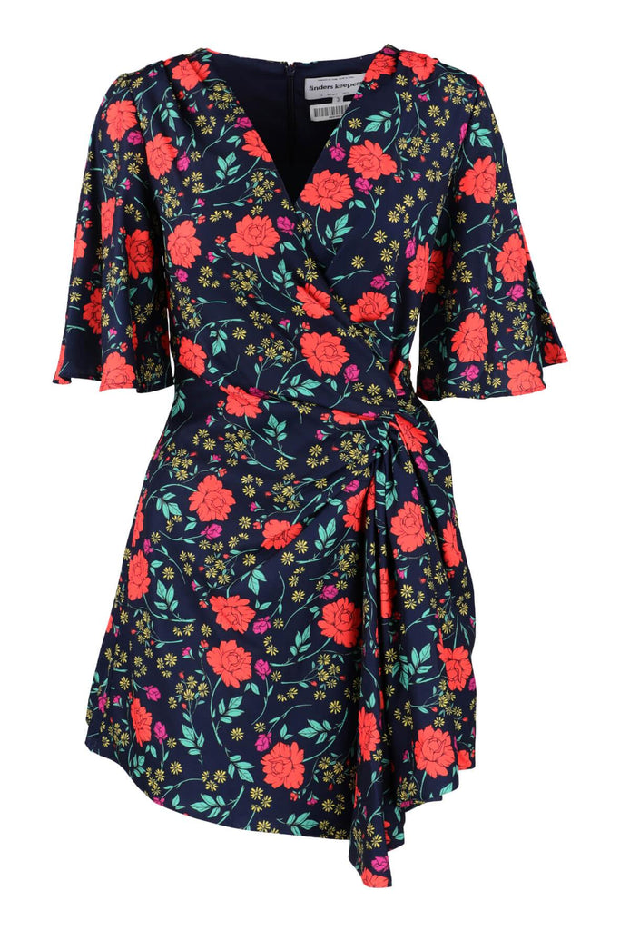 Hana Short Sleeve Mini Dress - Finders Keepers