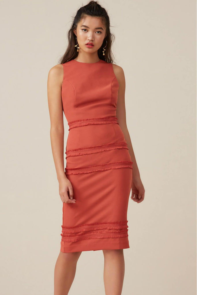 Visions Midi Dress - Finders Keepers