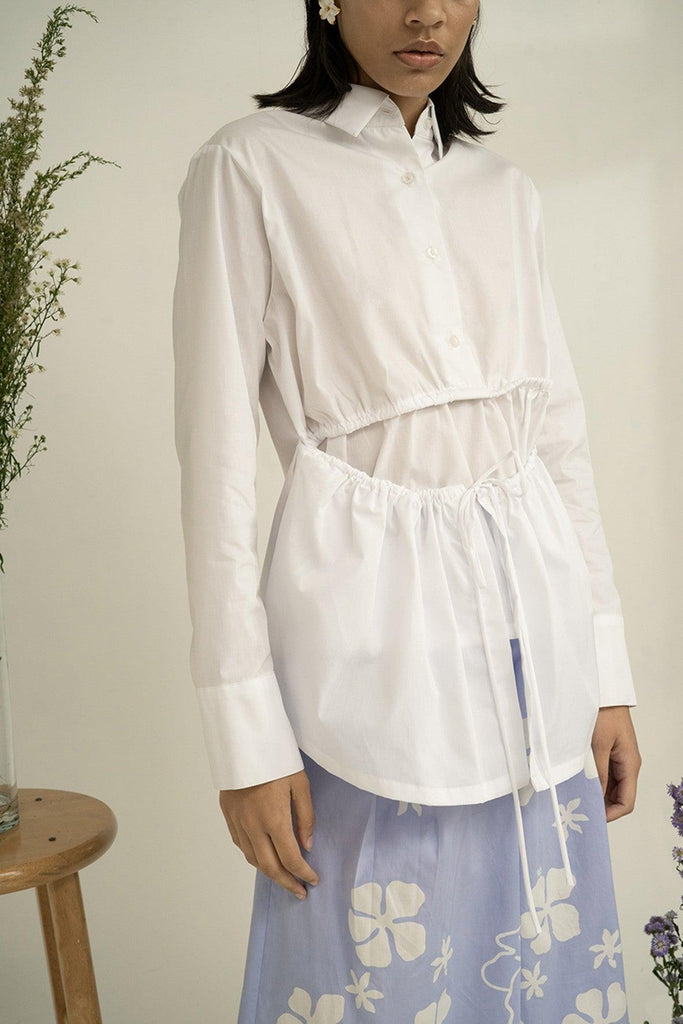Asou Shirt in White - Frederika