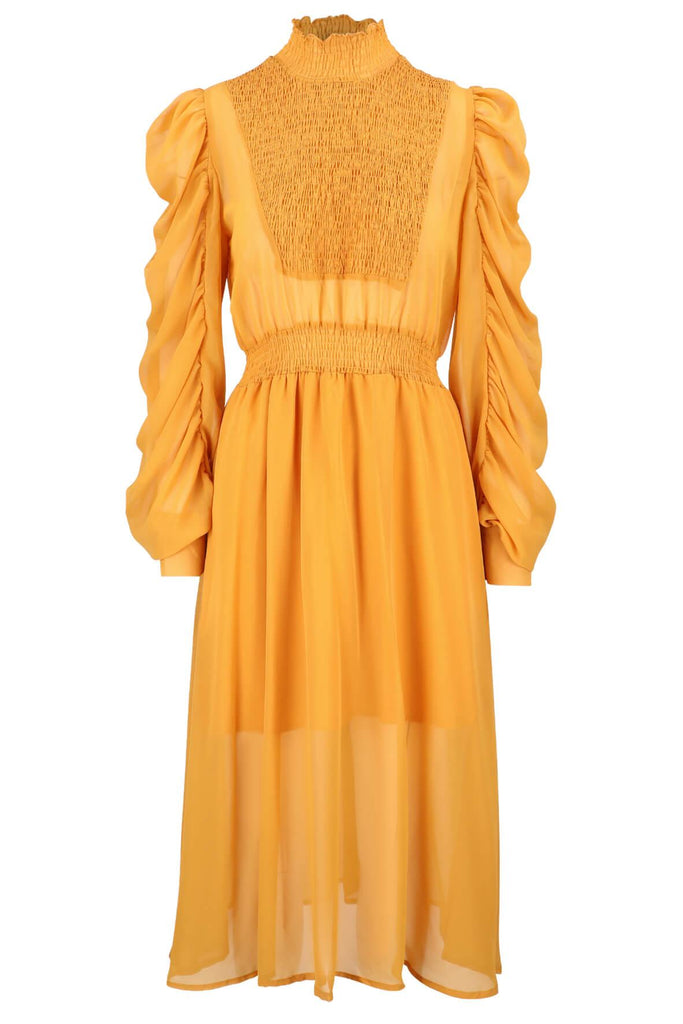 Yellow Sea Smock Dress - Ghospell