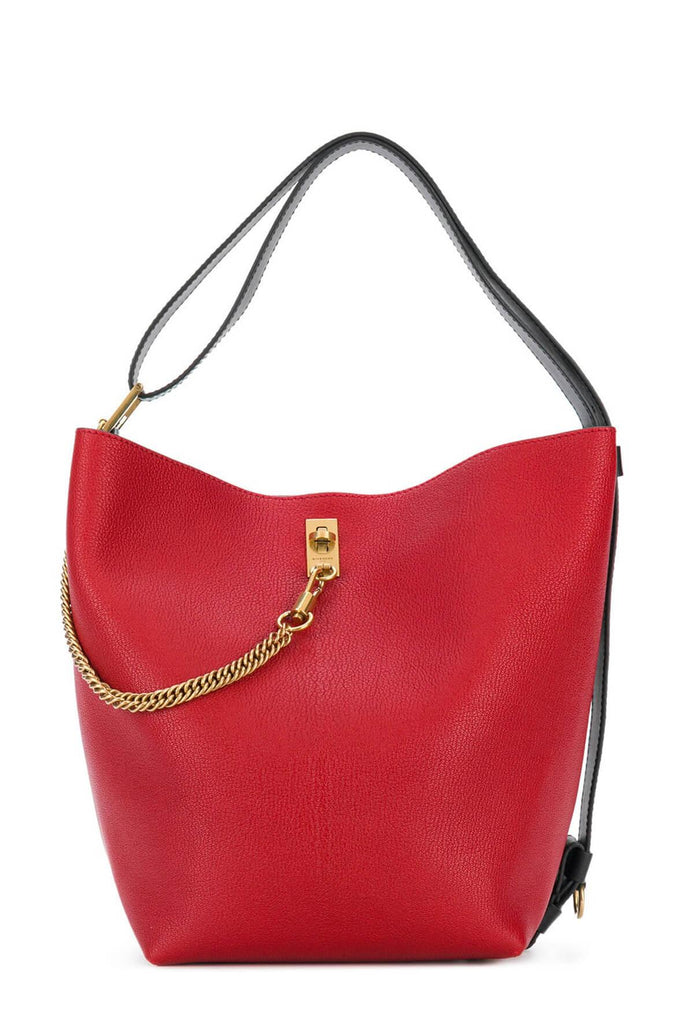 Medium GV Bucket Bag Bright Red - GIVENCHY