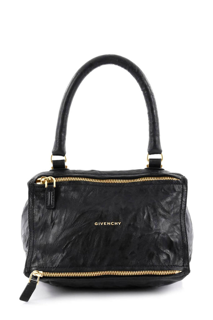 Small Pandora Crinkle Black with Gold Hardware - GIVENCHY
