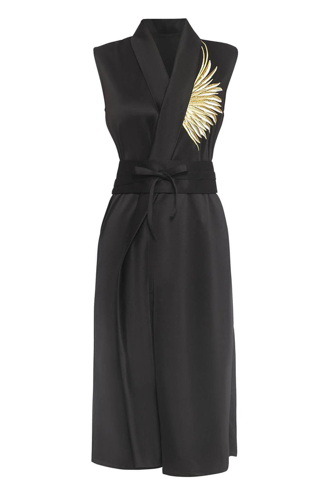 Golden Wings Black Blazer Dress - Ans.Ein