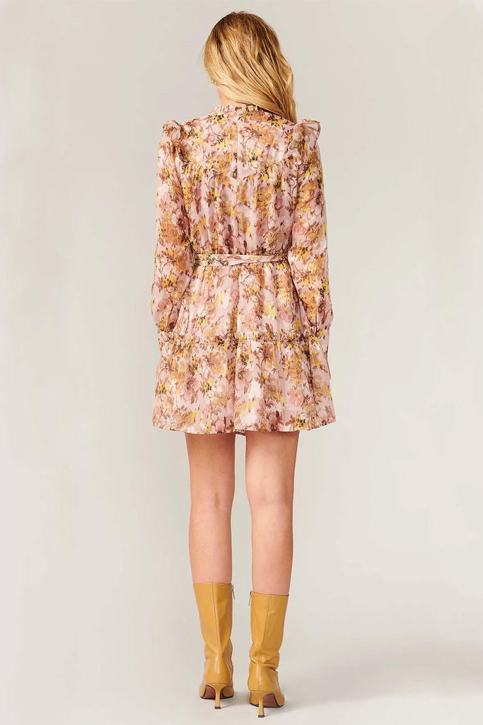 Blake Jacquard Floral Dress - Greylin