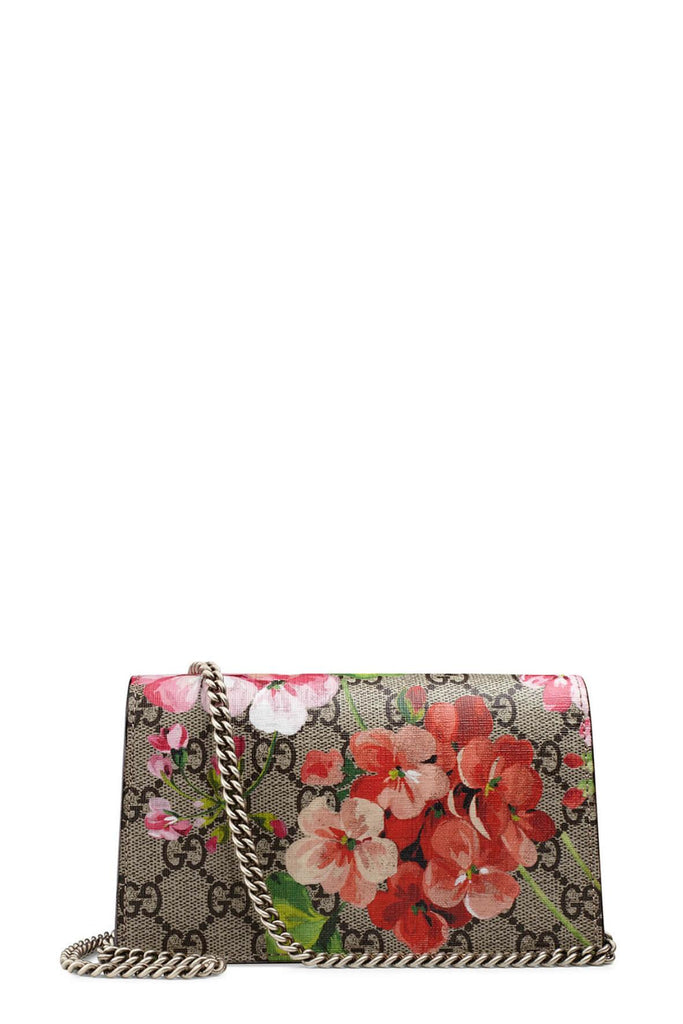 Dionysus GG Blooms Super Mini Bag Red - Gucci
