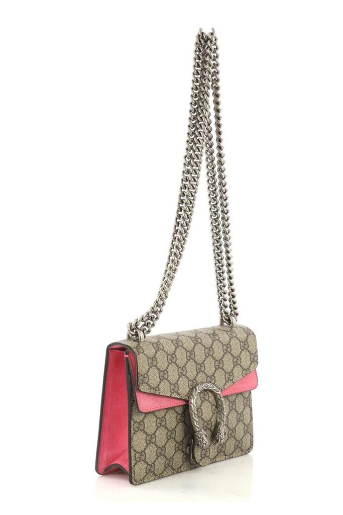Leather handbag Gucci Pink in Leather - 41461619