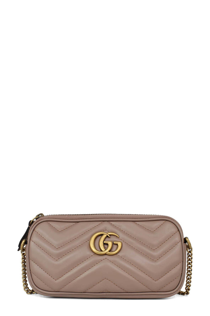 GG Marmont Crossbody Dusty Pink - Gucci
