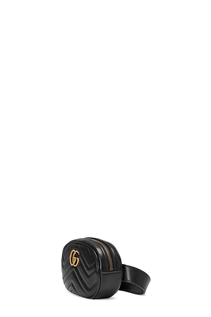 GG Marmont Matelasse Belt Bag Black 95 - GUCCI