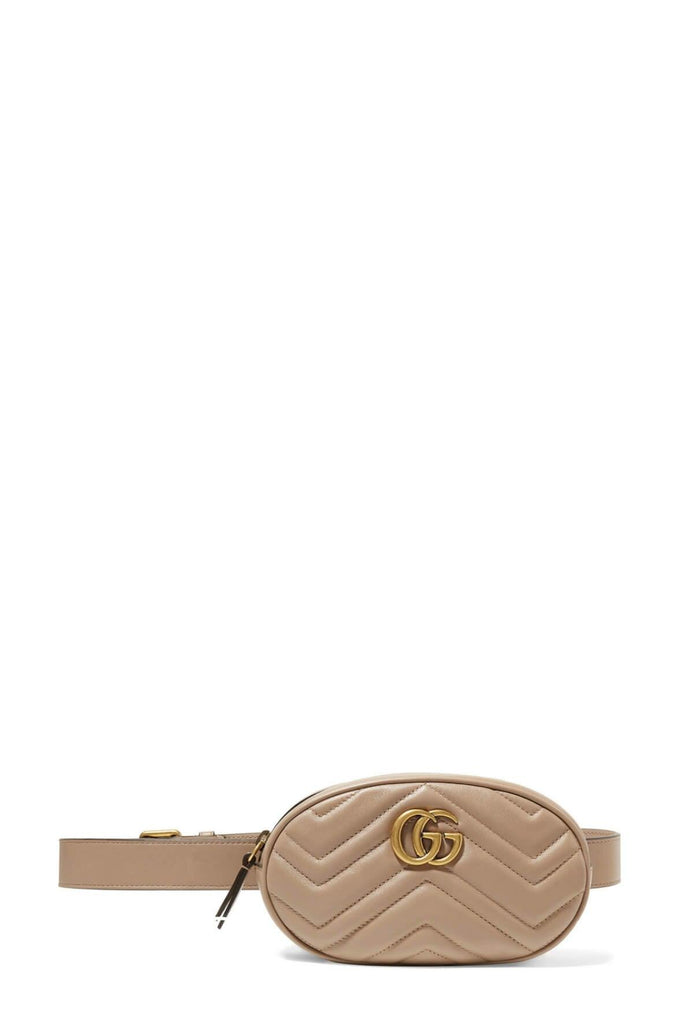 GG Marmont Matelasse Belt Bag Dusty Pink 85 - GUCCI