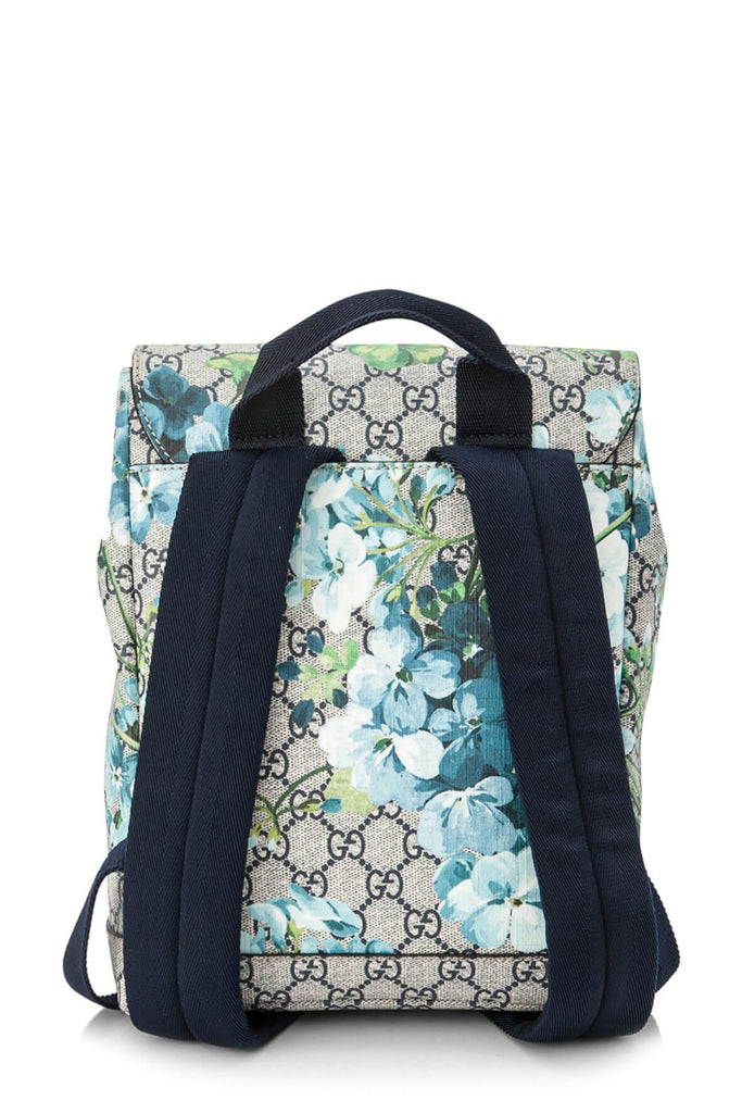 GG Supreme Backpack Blue Blooms - GUCCI