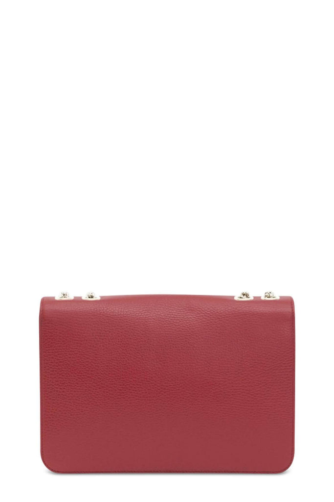 Medium Interlocking Shoulder Bag Red - Gucci