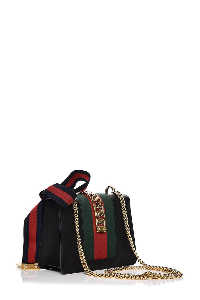 Mini Sylvie Chain Bag Black - Gucci