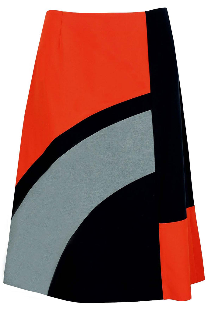 Orange Patch Skirt - House Of V