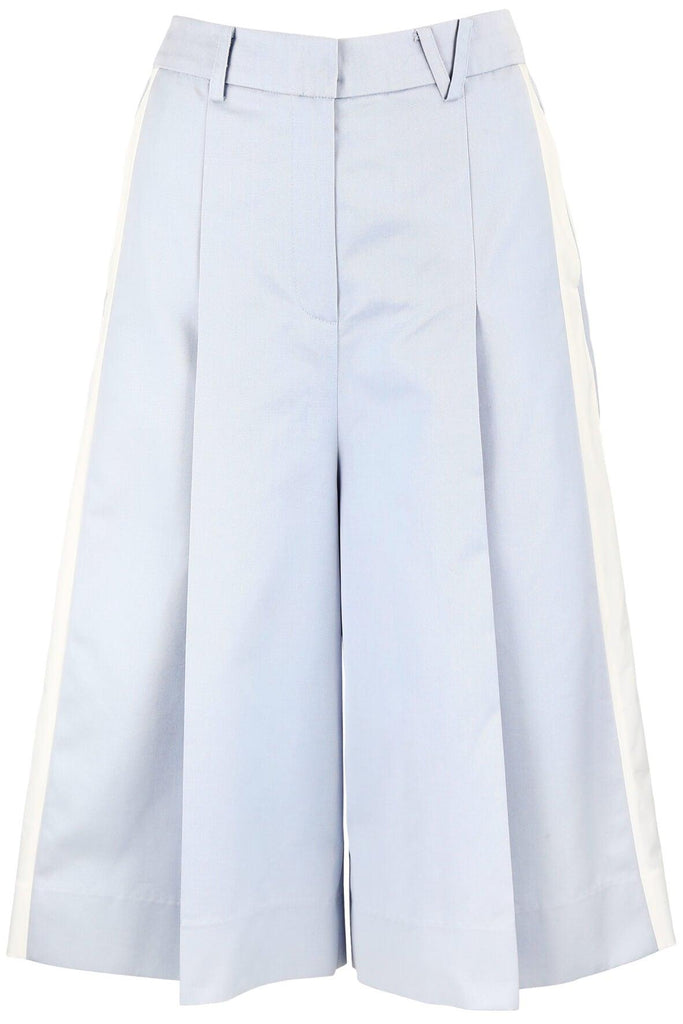 Culottes with Chalk White Side Panel - House Of V