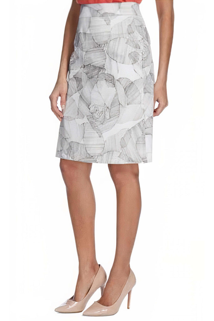 Printed A-Line Skirt - HUGO BOSS