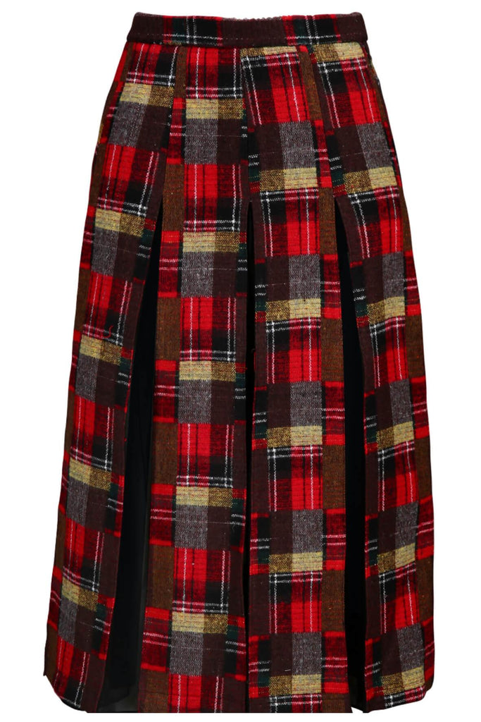 LI63S009 Scottish Split Skirt - Lie