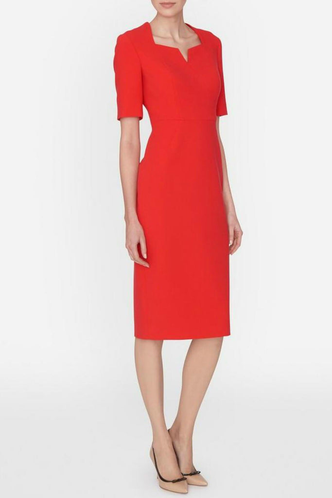 Sam Tailored Red Dress - L.K.Bennett
