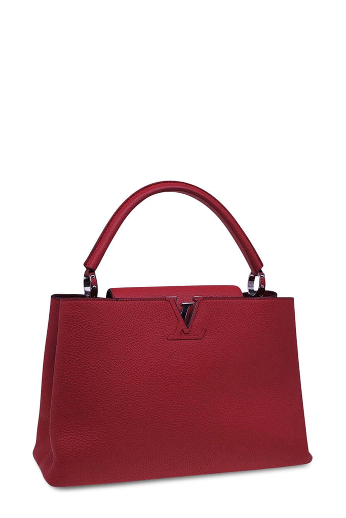 Taurillon Capucines MM Red - LOUIS VUITTON