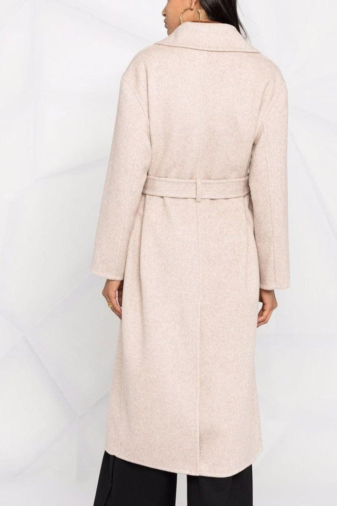 Belted Double-breasted Coat - Michael Kors