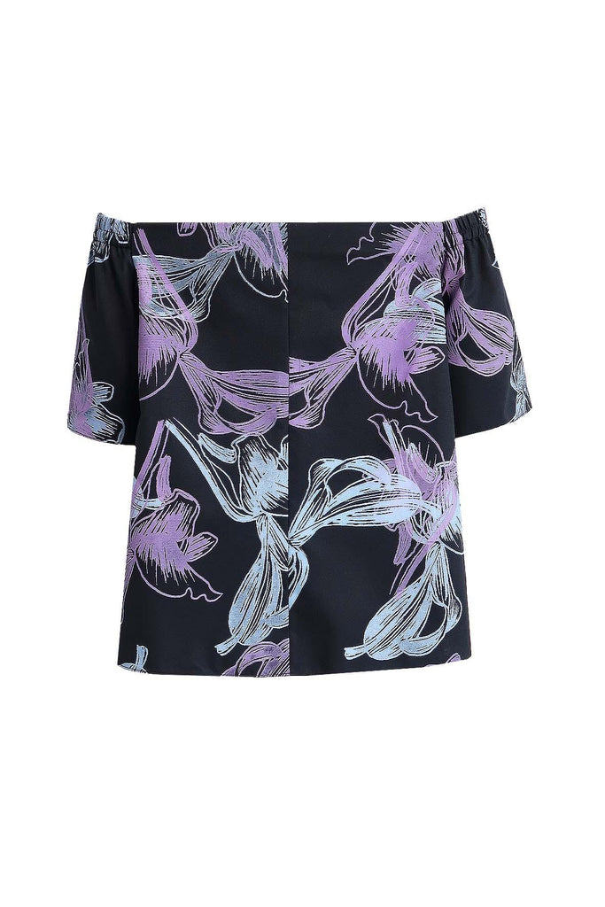 Orchid-print Dree Top - Mier