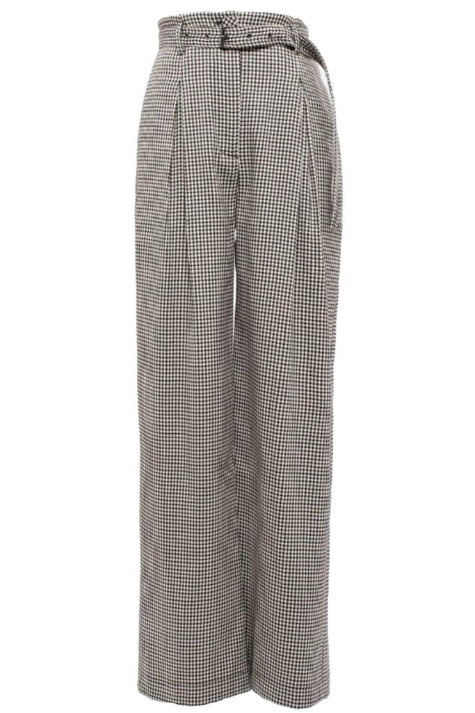 Houndstooth Pants - Moon River