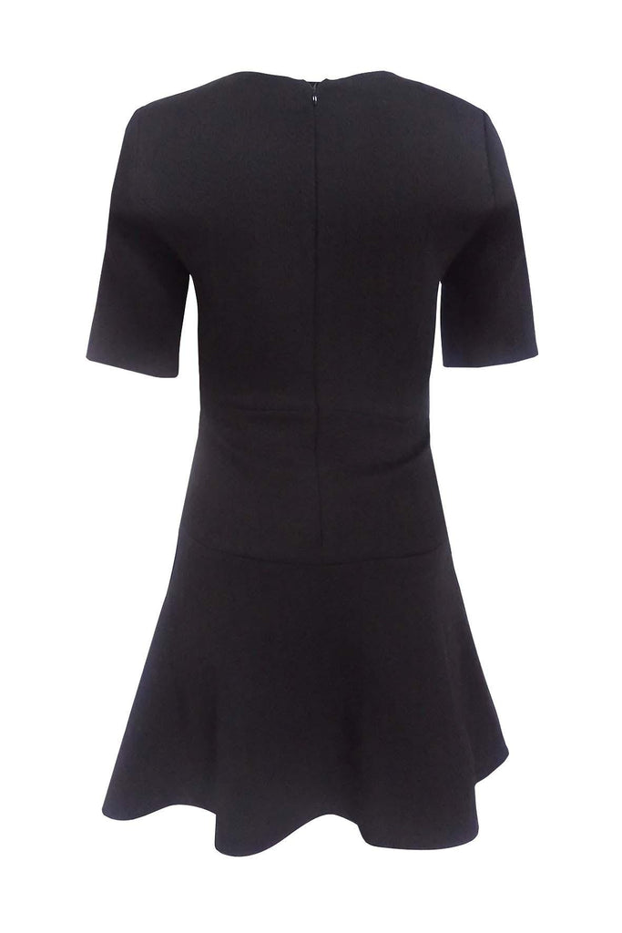 Black Textured Mini Dress - Club Monaco