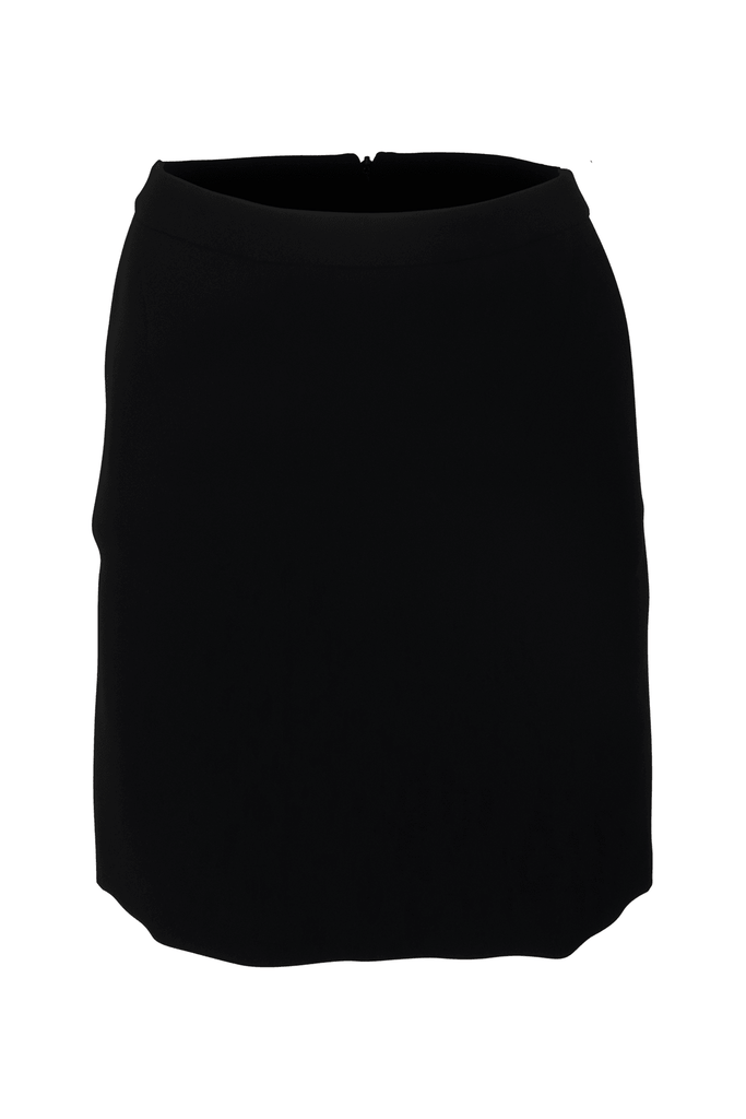 Black Simple Midi Skirt - Calvin Klein