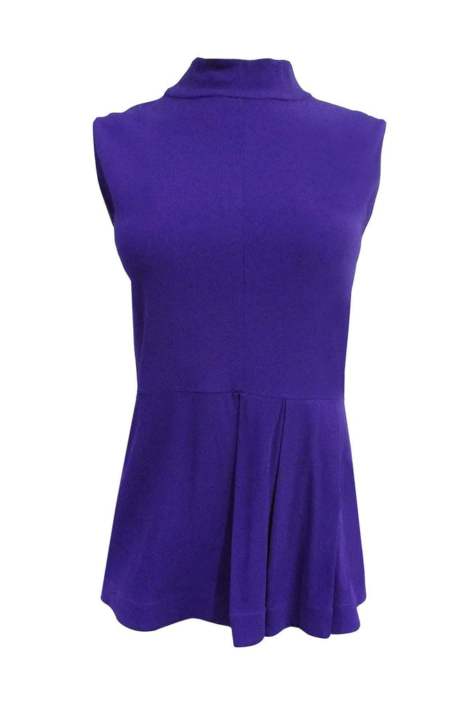 Purple High Neck Dress - Marni