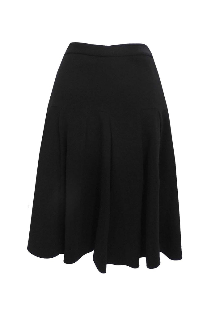 Black Pleated Circle Skirt - Karen Millen