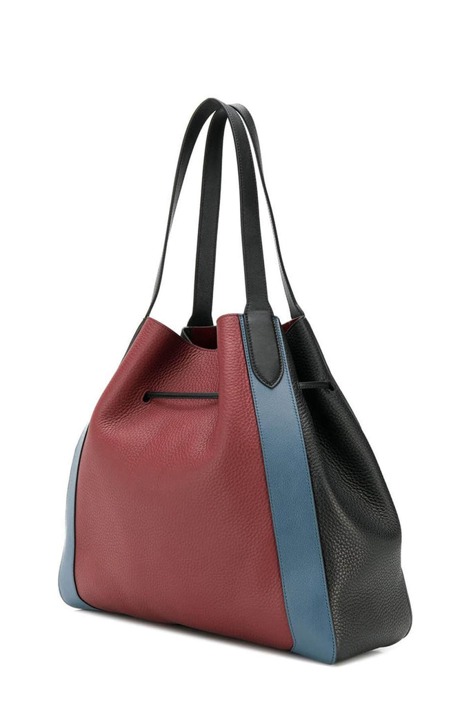 Millie Tote Maroon Tricolor - MULBERRY