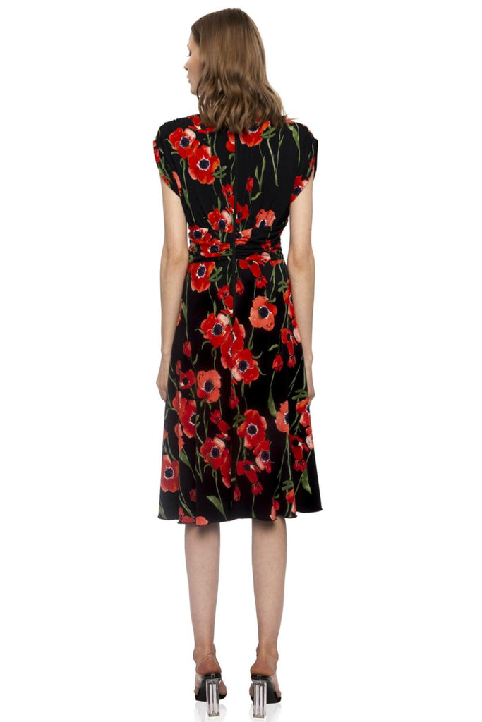 Day Dress with Floral Print - Nissa