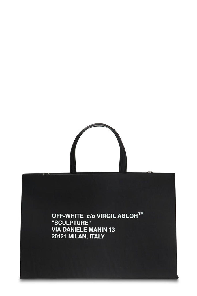 Printed Box Bag Black - OFF-WHITE