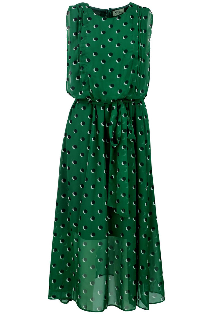 Elisa Long Dress Green - Orion