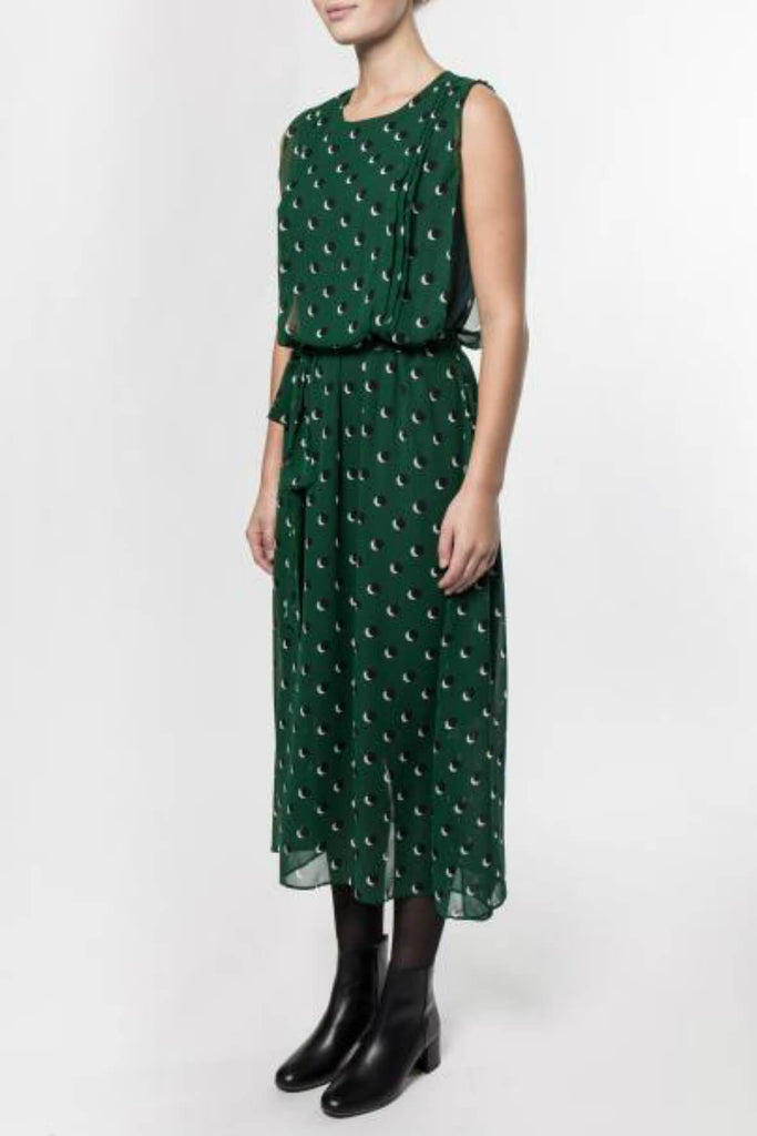 Elisa Long Dress Green - Orion