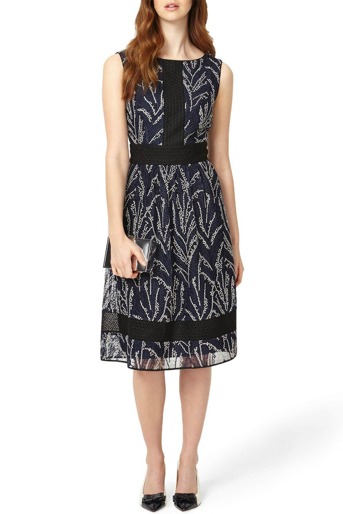 Delicia Embroidered Dress - Phase Eight