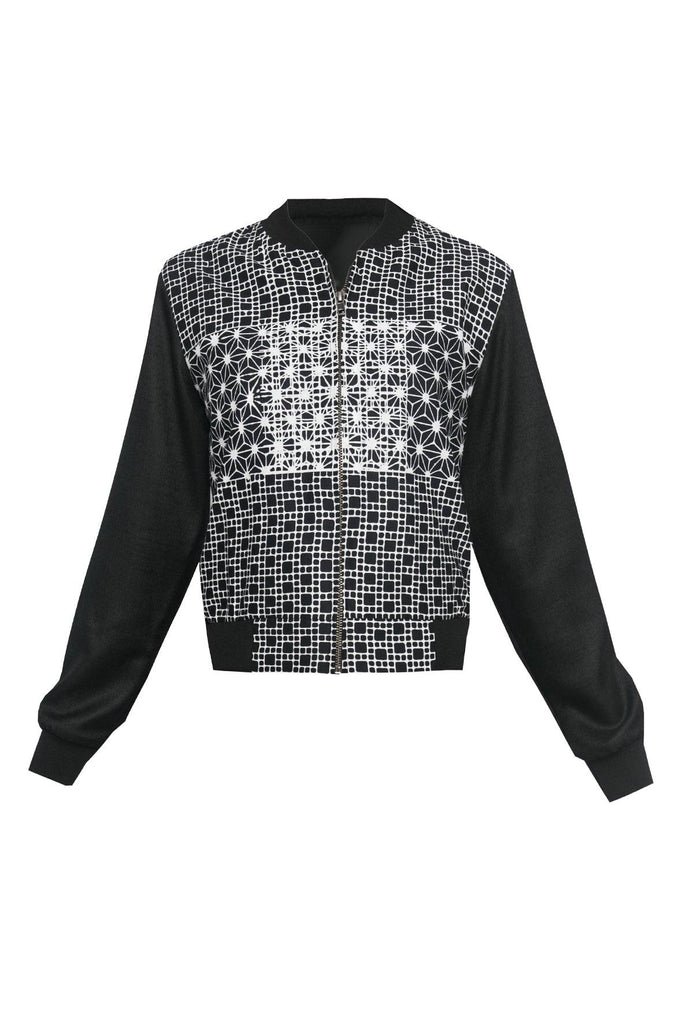 Cropped Bomber Jacket - Populo
